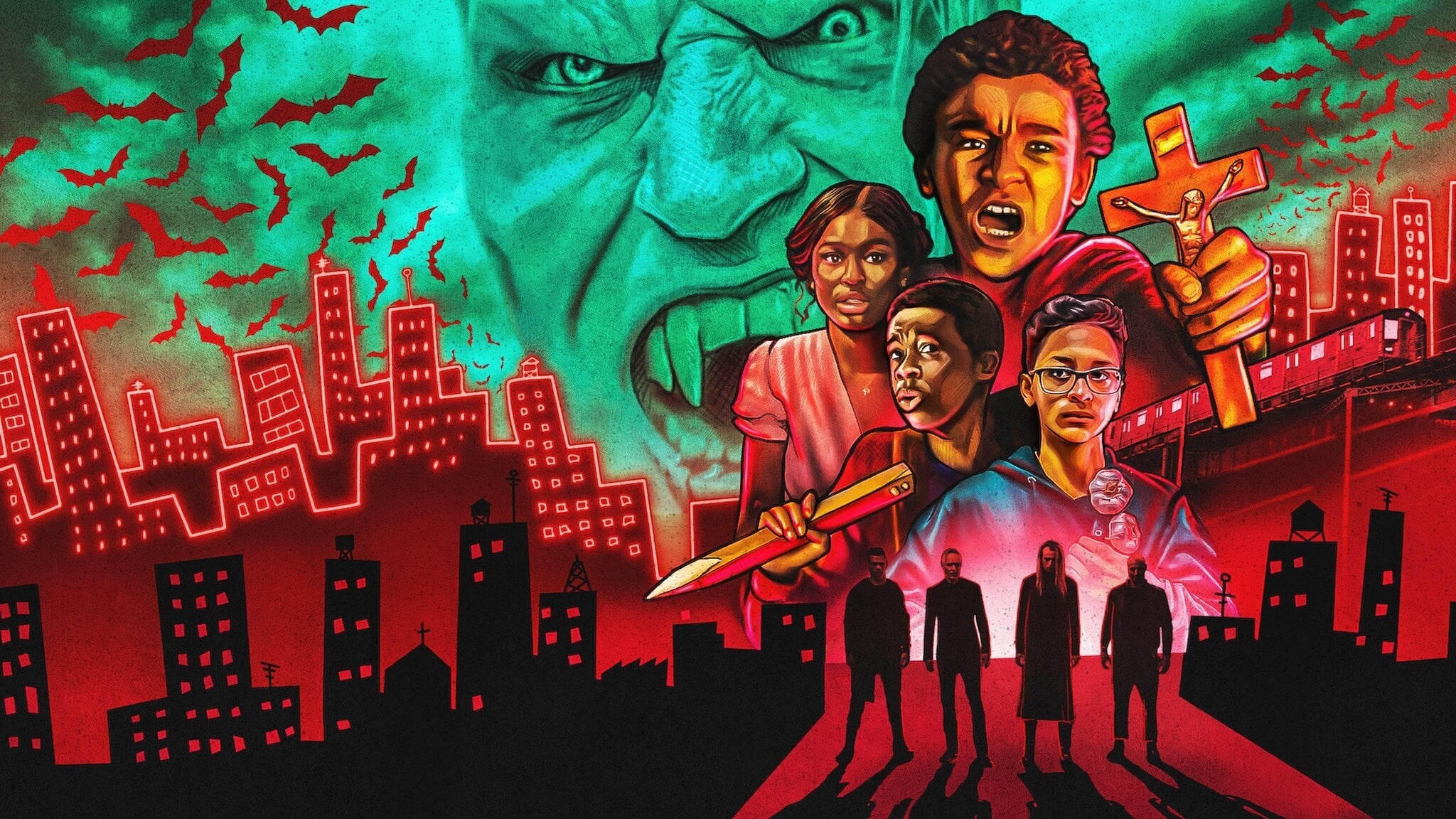 دانلود فیلم خون آشام های محله برانکس Vampires vs. the Bronx 2020