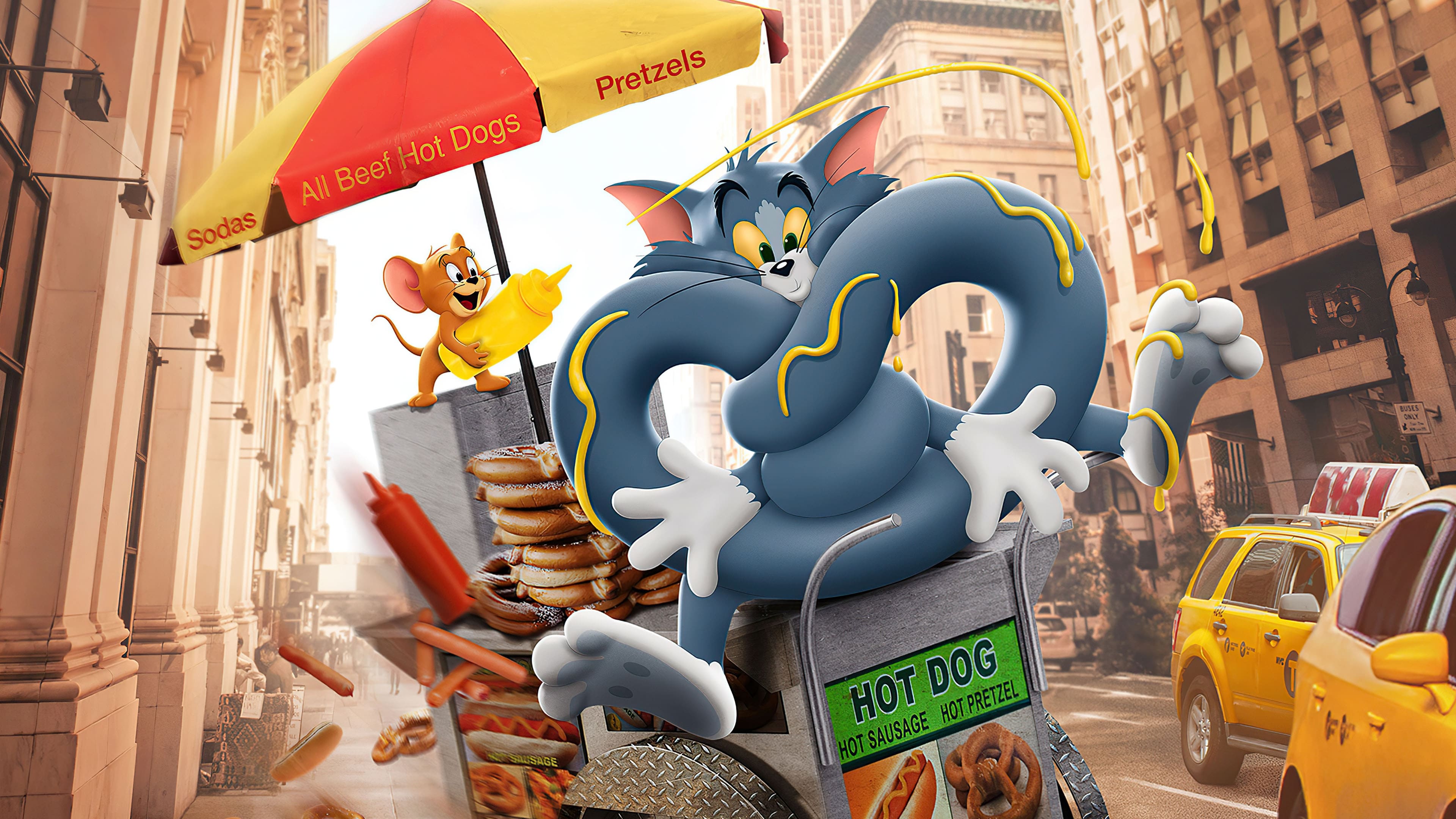 دانلود فیلم تام و جری Tom and Jerry 2021